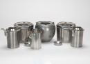 A Group Of Three Tin Win Warm Pot. - 4