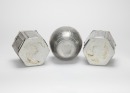A Group Of Three Tin Win Warm Pot. - 6