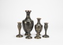 A Group Of Six Cloisonne Enamel , - 2