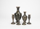A Group Of Six Cloisonne Enamel , - 3