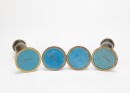A Group Of Six Cloisonne Enamel , - 4