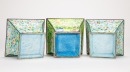 A Group Of Three Enamel Flower Pot And Two Vase - 4