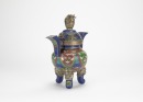 A Cloisonne Enamel Tri - Pod Censer. - 5