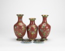 A Group Of Five Cloisonne Enamel , - 3