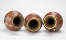 A Group Of Five Cloisonne Enamel , - 5