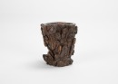An Agarwood Carved &lsquo;Scholar Under Pine Tree&rsquo; Small Cup - 4