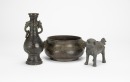 A Group Of Three Bronze