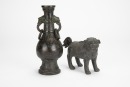 A Group Of Three Bronze - 9