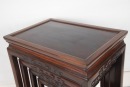 A Set Of Four Different Size Redwood Stand - 6