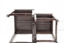 A Set Of Four Different Size Redwood Stand - 7