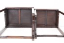 A Set Of Four Different Size Redwood Stand - 8