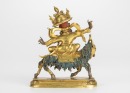 Tibetan 17th/18th Century - A Bronze Figure Of Dharmapala - 5