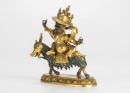 Tibetan 17th/18th Century - A Bronze Figure Of Dharmapala - 7