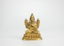 Tibetan 18th Century &ndash; A Gilt - Bronze Figure Of Tsongkhapa
