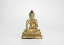 Tibetan 17th Century - A Gilt - Bronze Figure Of Bhaisaiyaguru