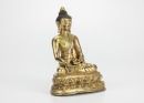 Tibetan 17th Century - A Gilt - Bronze Figure Of Bhaisaiyaguru - 2