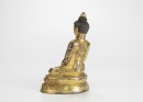 Tibetan 17th Century - A Gilt - Bronze Figure Of Bhaisaiyaguru - 5