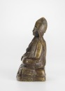 Tibetan 17th/18h Century - A Bronze Figuer Of Fifth Dalai Lama. - 6
