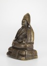 Tibetan 17th/18h Century - A Bronze Figuer Of Fifth Dalai Lama. - 7