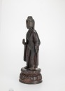 Pala 12th/13th Century Or Earlier - A Hard Stone Red And Black Lacquer Figure Of Sakyamuni (Box) - 6