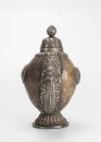 Tibetan 18th/19th Century - A Bone inliad Silver Pot And Cover - 6