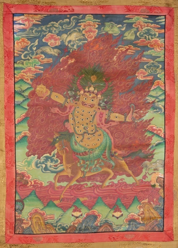 Tibetan 19th Century - Thanka