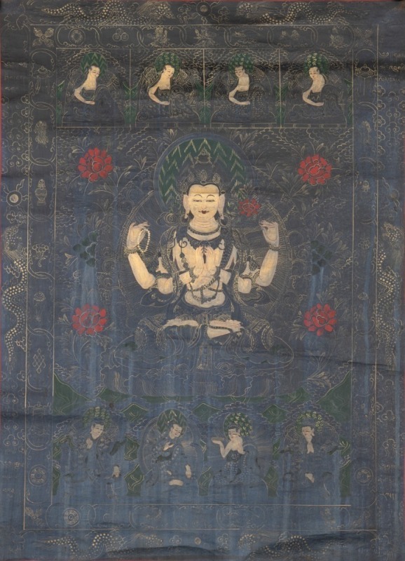 Tibetan 19th Century - Thanka