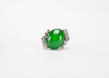 A National Translucent Emerald Green Jadeite