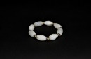 A Eight White Jade Carved &lsquo;Cicada&rsquo;
