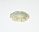 A Two White Jade Carved&rsquo; Dragon and Flowers&rsquo; PendantsLate Qing - 8
